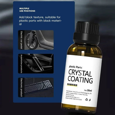 Crystal Coating Plastics Trim Restorer 30ml - InspiredGrabs.com